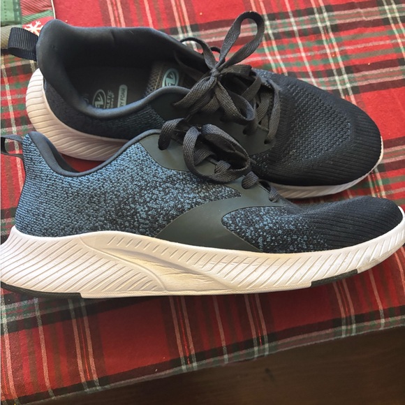 Athletic Works Men's Navy Sneakers, worn only once for approximately one hour. - Picture 2 of 5